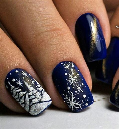 40 Snow Nail Art Ideas For Winter Cuded