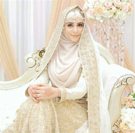 ide gaun pengantin muslimah yang syar i s5d8 17 model baju pengantin muslim 2018 desain elegan