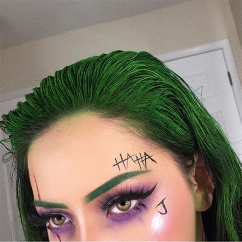 Pin De Gutierrez Julieta En Artistic Makeup Maquillaje De Joker Maquillaje Halloween Mujer