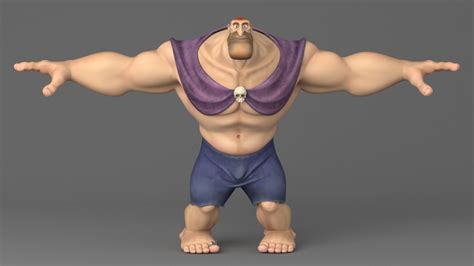 3d Model Cartoon Giant Cgtrader