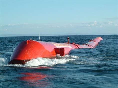 Pelamis Wave Energy Converter Detailed Information Photos Videos