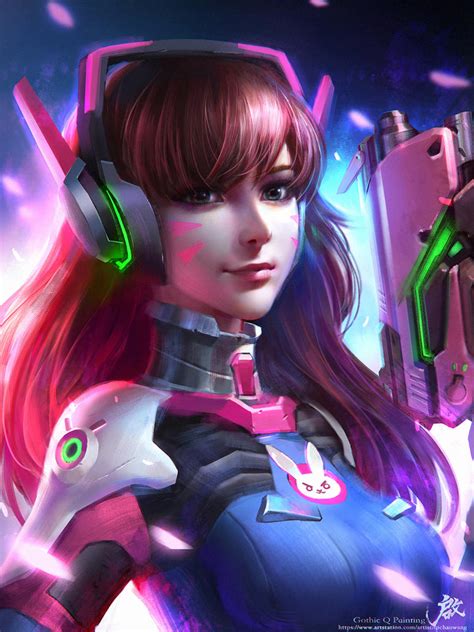 Overwatch Dva By Gothicq On Deviantart