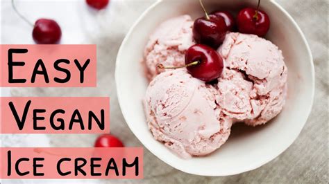 Easy Vegan Ice Cream Youtube