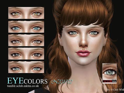 S Club Wm Ts4 Eyecolors 201702 The Sims 4 Catalog