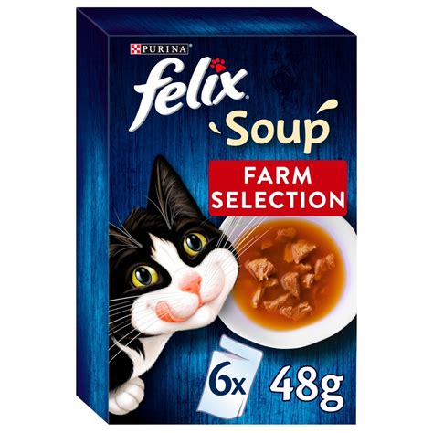 Here are the best raw cat food delivery companies: Felix Soup Cat Food | VioVet.co.uk | FREE delivery available