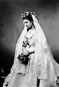 Princess Louise, daughter of Queen Victoria on her wedding day in 1871 ...