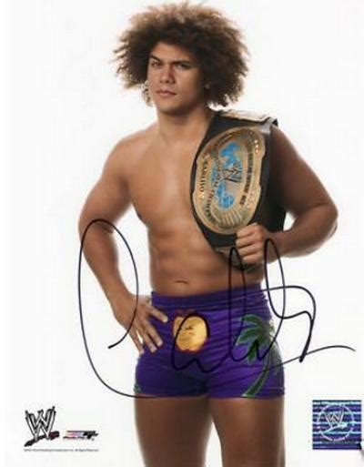 Carlito Autographed 8x10 Photo Wrestling