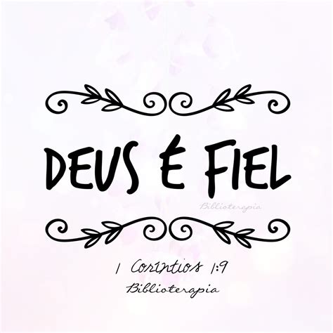 Deus E Fiel Na Biblia