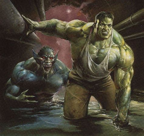 Hulk Vs Abomination Hulk Artwork Hero World Boris Vallejo Marvel Comics Art Incredible Hulk
