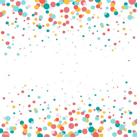 Colorful Confetti Background Explosion Vector Free Image By