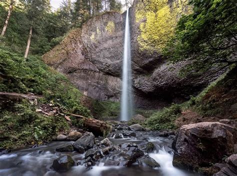 Latourell Falls An Easy Way To See Columbia Gorge Waterfalls