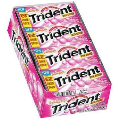 Trident Bubble Gum Ebay