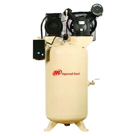 Ingersoll Rand Type 30 Reciprocating 80 Gal 7 5 HP Electric 230 Volt
