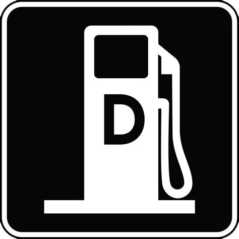 Diesel Fuel Black And White Clipart Etc