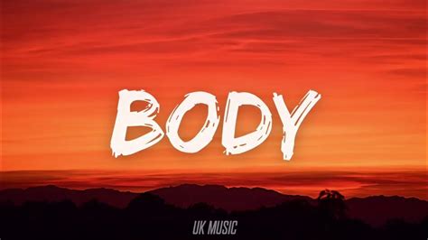 Body Lyrics Youtube