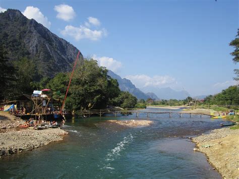 Tubing In Vang Vieng Laos