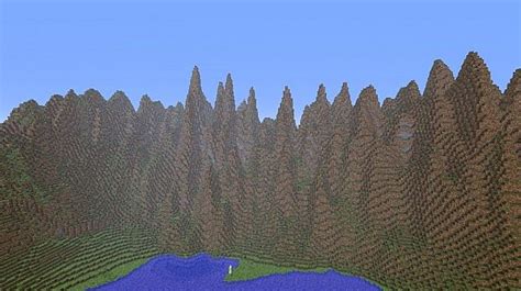 Extreme Hills Terrain Minecraft Project