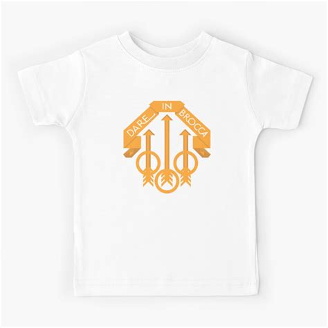 Dare In Brocca Beretta Logo Kids T Shirt By Sticker Stacker Redbubble