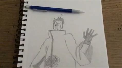 How To Draw Tobi Naruto Pencil Sketch 39 Youtube