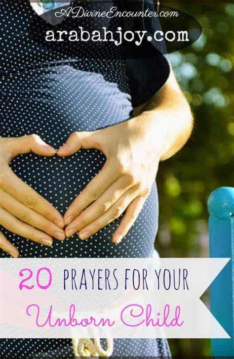 20 Prayers For Your Unborn Child