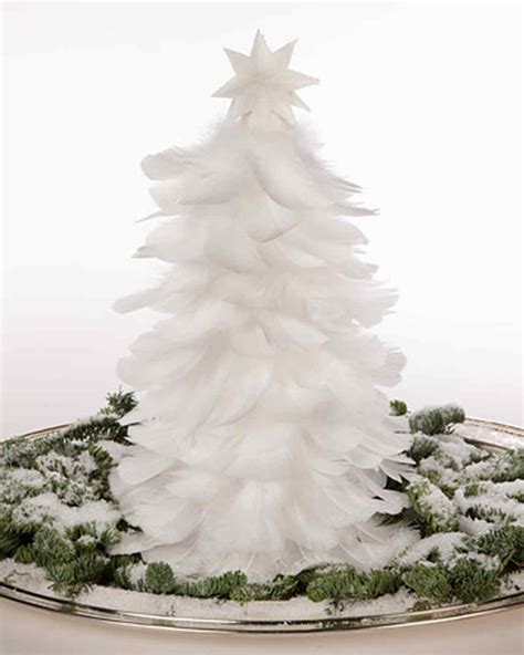 Feather Christmas Tree And Video Martha Stewart