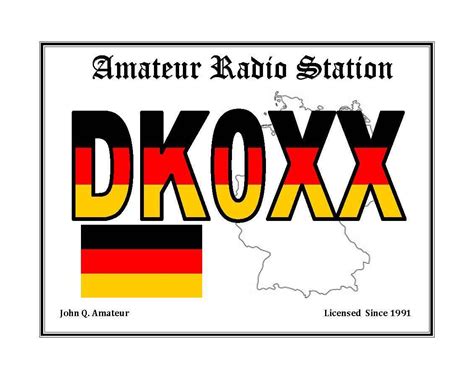 personalized amateur radio callsign display ham radio print ke3gk ebay