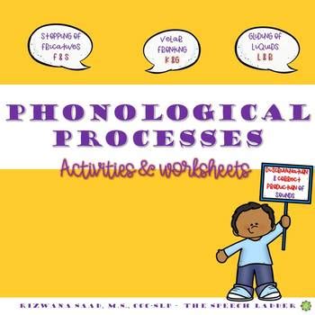 Phonological Processes By The Speech Ladder Teachers Pay Teachers