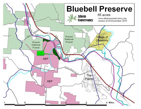 Athens Area Outdoor Recreation Guide Bluebell Preserve Athens