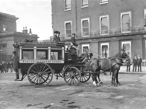 Horse Drawn Bus About 1905 Horse Drawn National Railway Museum Photo