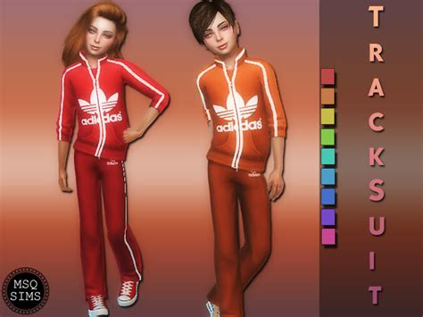 En Erken Fısıltı Ufak Tracksuit Adidas In Sims 4 Natura Hükümet Kurulum