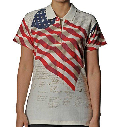 783540381166 Upc Ladies Allover Patriotic Polo Shirt Upc Lookup