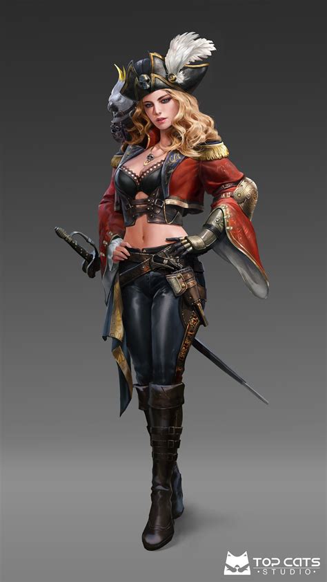 Pin By Nia Mckanders On Rpg Female Character 25 Pirate Illustration
