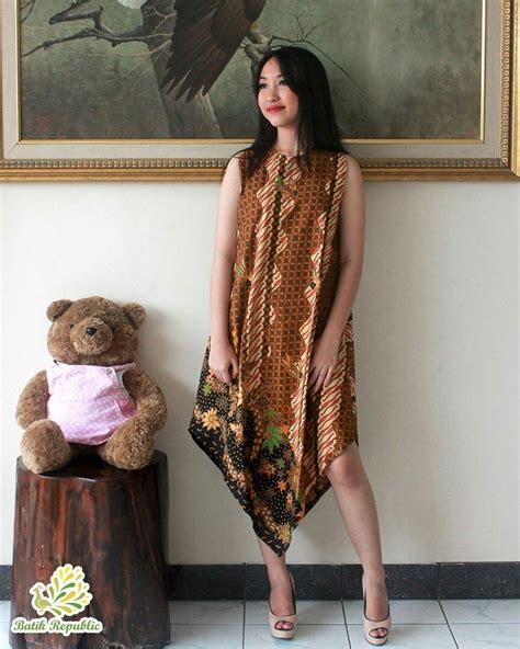 Batik Dress Modern Batik Republic Order By Wa 6281210197400 Or Line Batikrepublic ชุด
