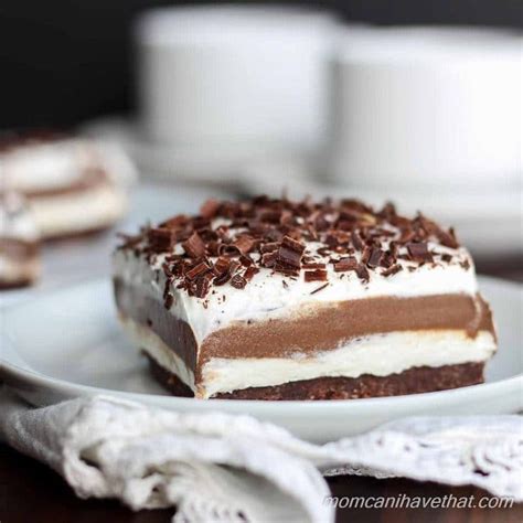This one's a beauty—and thanks to cream cheese and sour cream. Low Carb Chocolate Lasagna | Mom, Can I Have That?