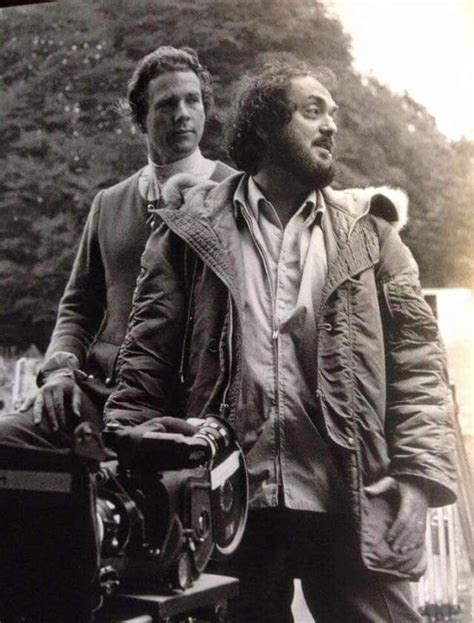 Ryan Oneal And Stanley Kubrick On The Set Of Barry Lyndon 1975