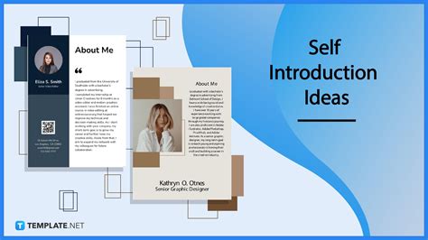 Self Introduction Ideas Examples 2022