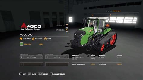 Fs19 Agco Mt Series V11 Fs 19 Tractors Mod Download
