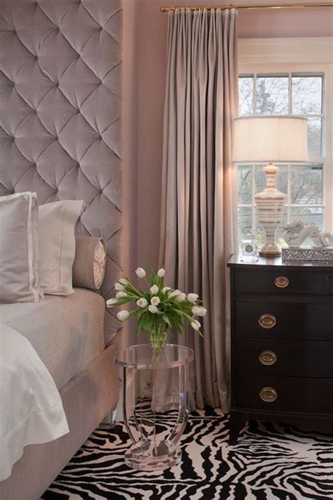 Pink curtains & drapes : Suzie: Tiffany Eastman Interiors - Blush pink bedroom with ...