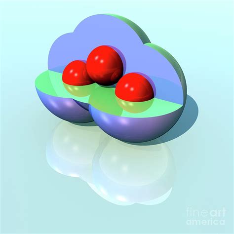 Ozone Molecule Photograph By Russell Kightleyscience Photo Library