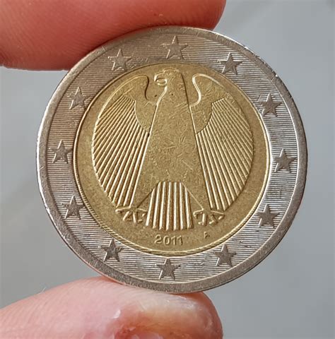 Piece De 2 Euros Rare Aigle Communauté Mcms™ Nov 2023