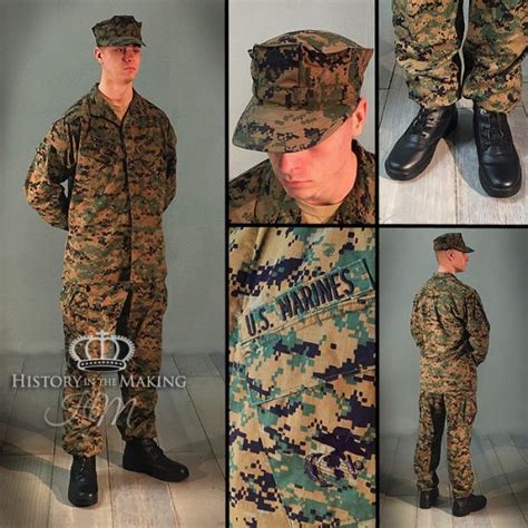 United States Marine Corps Marpat Woodland Camouflage Uniform Basic