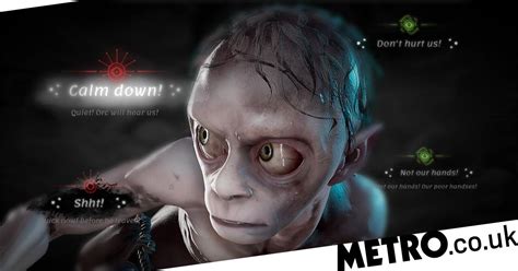 The Lord Of The Rings Gollum Looks Really Good In First Footage