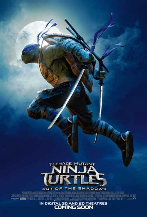 Teenage Mutant Ninja Turtles Out Of The Shadows Poster Temukan Jawab