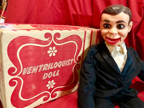 Vintage 1968 Charlie Mccarthy Ventriloquist Doll Original Box Juro