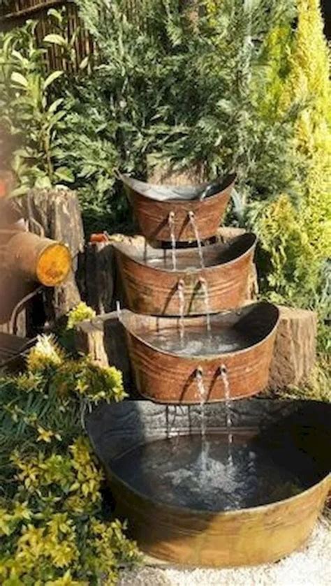 40 Fantastic Garden Waterfall For Small Garden Ideas You Will Love It