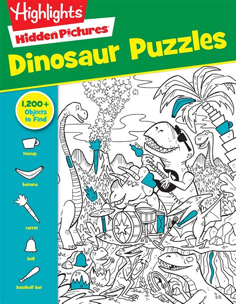 Highlights Hidden Pictures Dinosaur Puzzles - A2Z Science & Learning ...