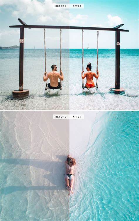 Our collection offers free lightroom presets for photography in raw and jpg formats. Mobile Lightroom Preset Aqua Beach | Summer presets ...