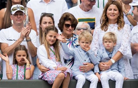 Federer's sister had a set of twins too. The Untold Truth Of Roger Federer's Wife, Mirka Federer - TheNetline