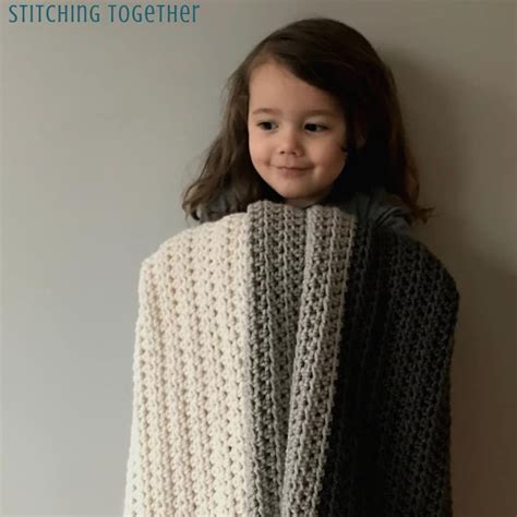 Simple Half Double Crochet Blanket