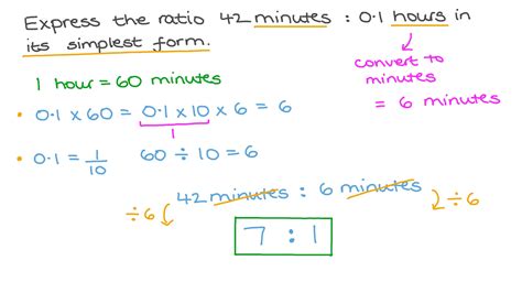 Question Video Expressing A Given Ratio In Its Simplest Form Nagwa
